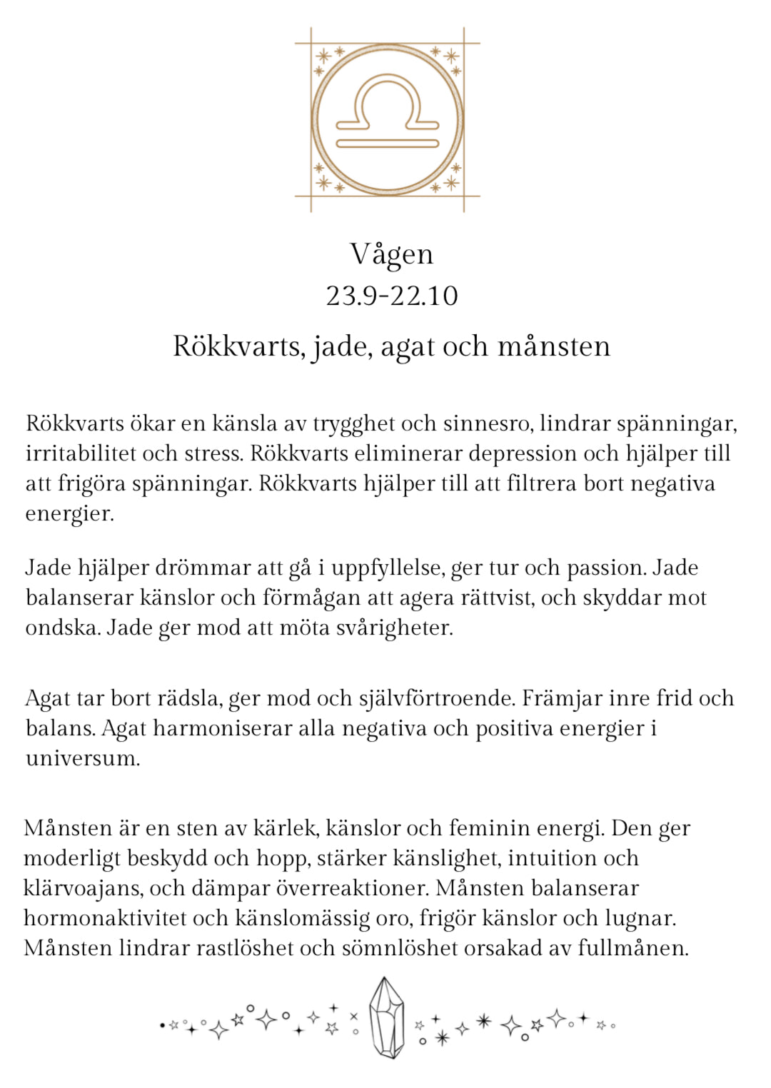 Libra/Vågen/Vaaka