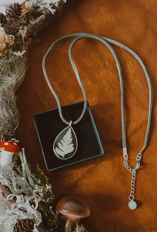Fern necklace