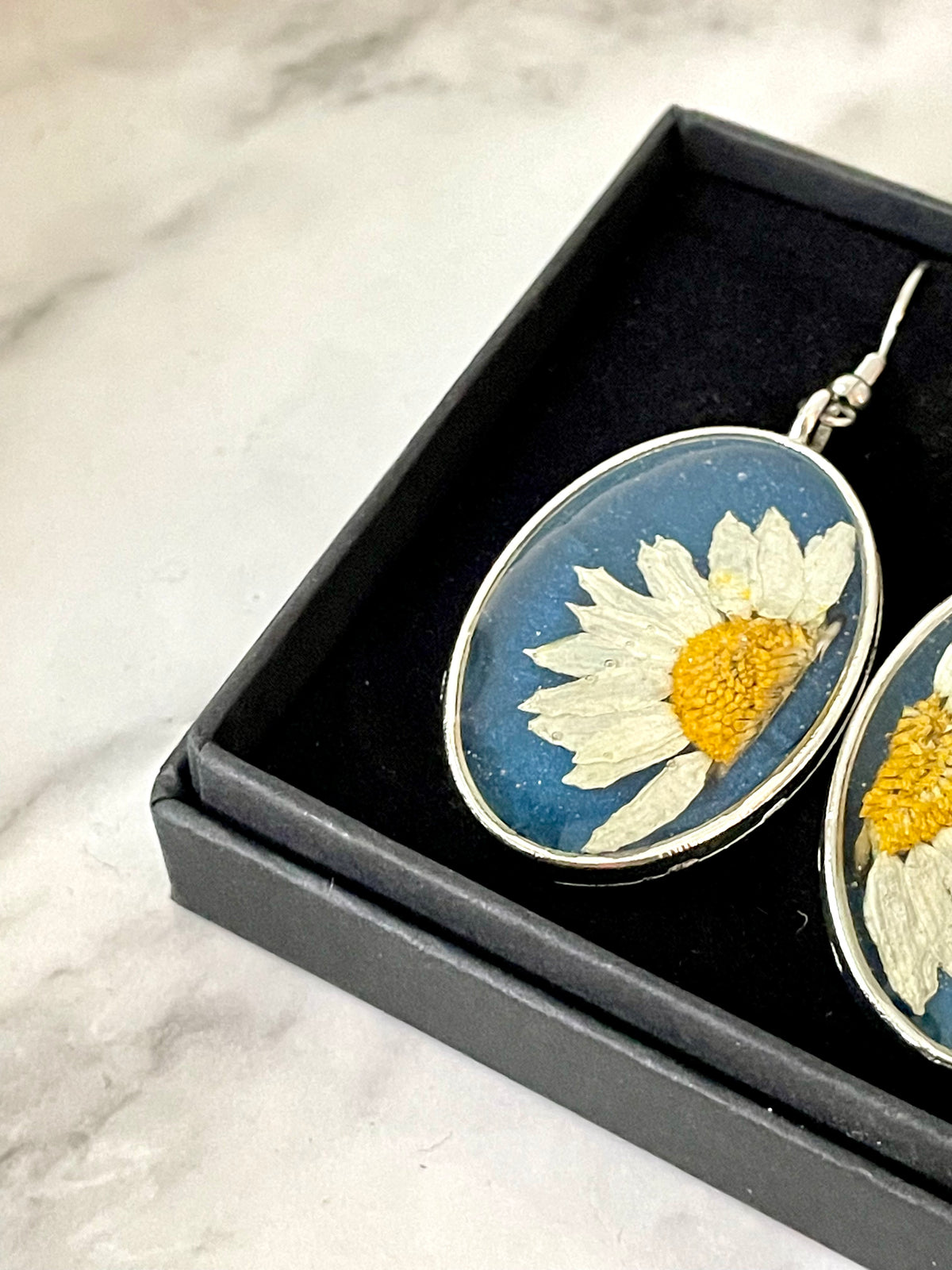 Wildflower blue earrings