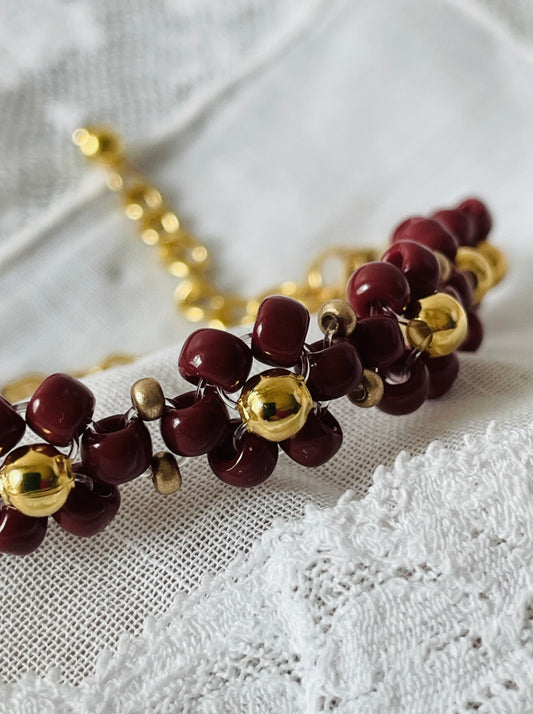 Daisy Burgundy