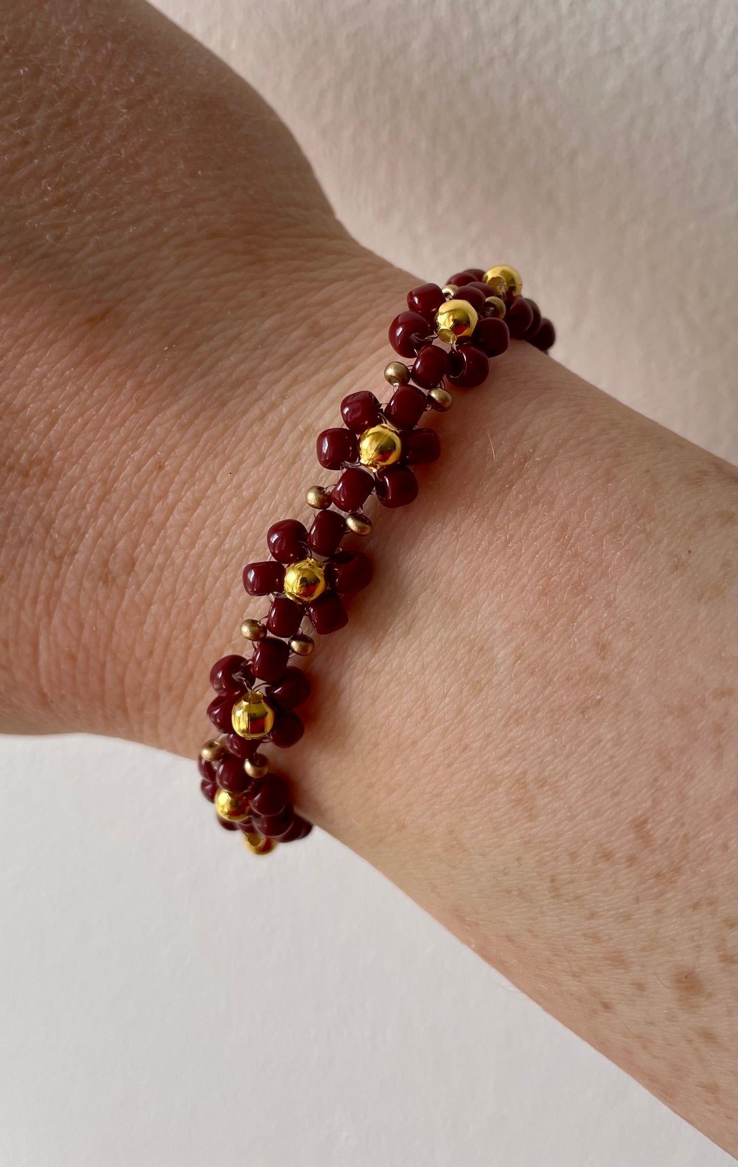 Daisy Burgundy