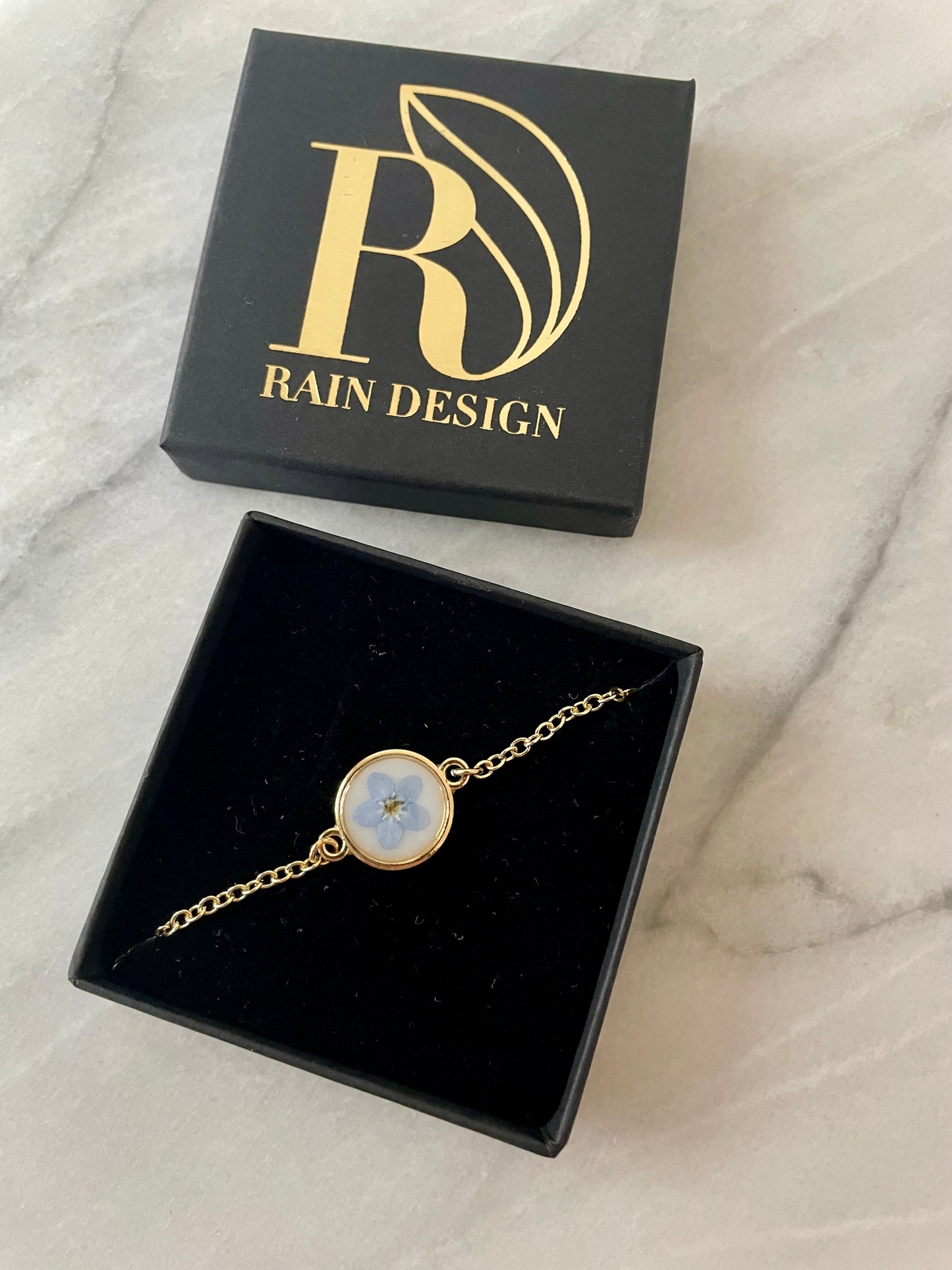 Forget me not bracelet